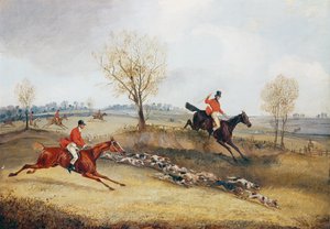 Over the Fence by Henry Thomas Alken