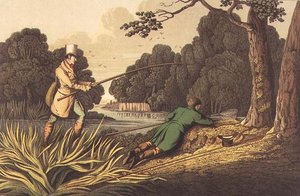 Pike Fishing by Henry Thomas Alken