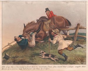 Set of Twelve with Title-Page: Sporting Satirist