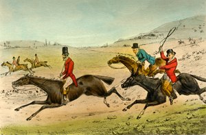 Swell and the Surrey. The Hounds in Full Cry