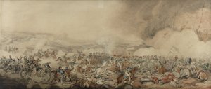 The Battle of Waterloo, 18 June 1815 by Henry Thomas Alken