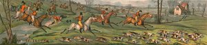 The Hunt - Full Cry, 1820, 1890 by Henry Thomas Alken