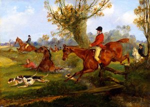 Waterjump, c.1840 by Henry Thomas Alken
