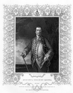 Augustus Keppel, Viscount Keppel by Henry Thomas Ryall