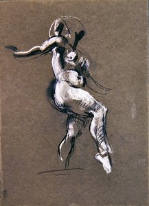 Female nude standing