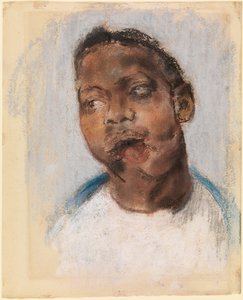 Portrait of a Wounded Soldier Before Treatment