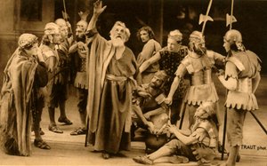 Peter denies Jesus by Henry Traut