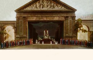 Veneration of the Cross, with choir, 1922
