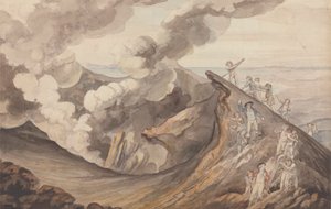 The Ascent of Vesuvius by Henry Tresham