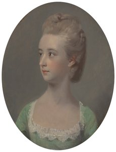 Portrait of a Young Woman, Possibly Miss Nettlethorpe by Henry Walton