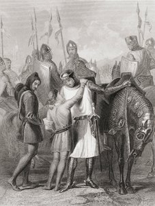 Richard, Earl of Pembroke, Taking Leave of His Brother Before Leaving for Ireland in 1169, from 