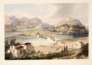 San Sebastian, from Sketches of scenery in the Basque provinces of Spain, with a selection of national music, pub. 1838 by Henry Wilkinson