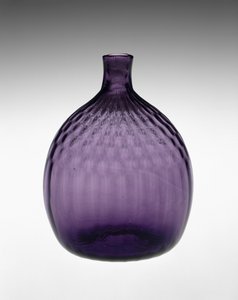 Pocket Bottle by Henry William (attr.to) Stiegel