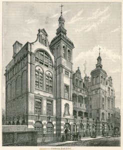 Caledonian Road School, London by Henry William Brewer