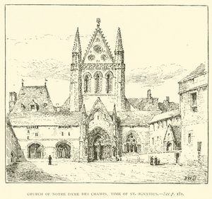 Church of Notre Dame des Champs, Time of St Ignatius