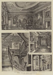 Ham House, Near Richmond by Henry William Brewer