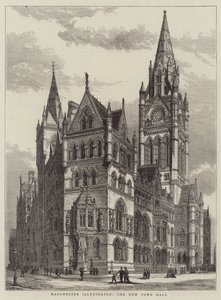 Manchester Illustrated, the New Town Hall