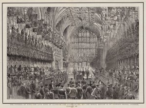 The Funeral of HRH the Late Duke of Clarence and Avondale, KG, KP, the Burial Service in St George