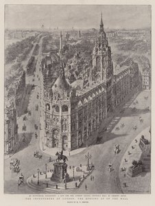The Improvement of London, the Opening up of the Mall by Henry William Brewer
