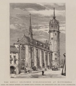 The Newly Restored Schlosskirche at Wittenberg
