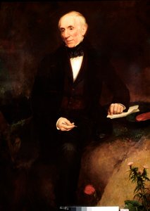 Portrait of William Wordsworth, British Poet by Henry William Pickersgill