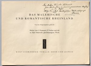 Das Malerische und Romantische Rheinland