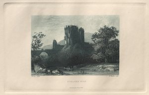 The Picturesque and Romantic Rhine: Elz Castle, 1928