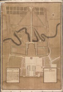 An Exact Plan of Greenwich Park (c.1700) by Henry Wise