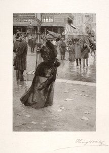 Boulevard des Italiens, a Thorough Parisienne by Henry Wolf