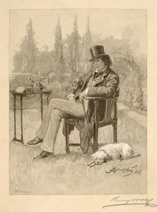 Henry Irving at Home by Henry Wolf