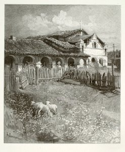 San Antonio Mission by Henry Wolf