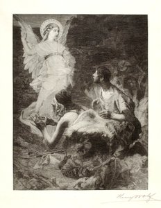 The Annunciation to the Shepherds by Henry Wolf