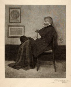 Thomas Carlyle by Henry Wolf