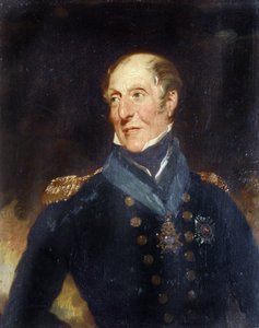 Portrait of Rear Admiral Sir Charles Cunningham by Henry Wyatt
