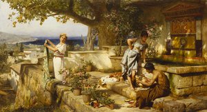 At the Well by Henryk Siemieradzki