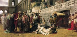 A Christian Dirce by Henryk Siemiradzki