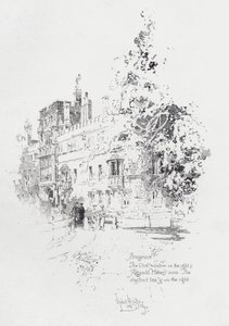 Brasenose College, Oxford, showing the room of English clergyman and writer Reginald Heber