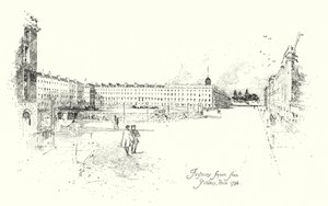 Finsbury Square, from Artillery Place, London