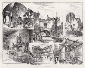 Old Islington and Clerkenwell by Herbert (after) Railton