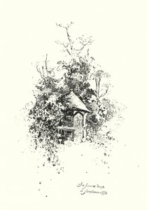 The Summer House, at Streatham, in 1773 by Herbert (after) Railton