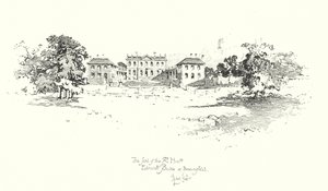 The Seat of Edmund Burke, Beaconsfield by Herbert (after) Railton