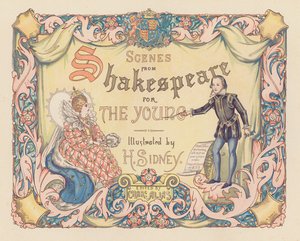 Title-page illustration for Scenes from Shakespeare for the Young