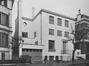Exterior - House for Denys Lowson, Esq., Upper Phillimore Gardens, London, 1939