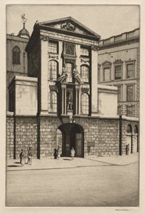 Henry VIII Gateway by Herbert Gordon Warlow