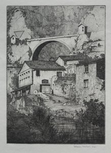 Pont St. Louis, Manton by Herbert Gordon Warlow