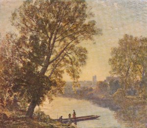 Early Morning Avignon by Herbert Hughes Stanton