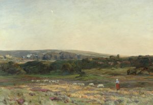 Evening Twilight, Studland, Dorset, 1904 by Herbert Hughes Stanton