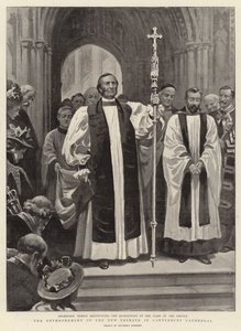 The Enthronement of the New Primate in Canterbury Cathedral