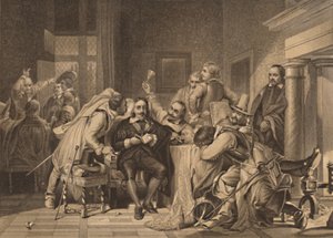 Charles I. in the Guard-Room by Herbert Bourne