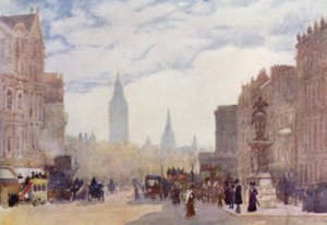 At Charing Cross by Herbert Menzies (after) Marshall